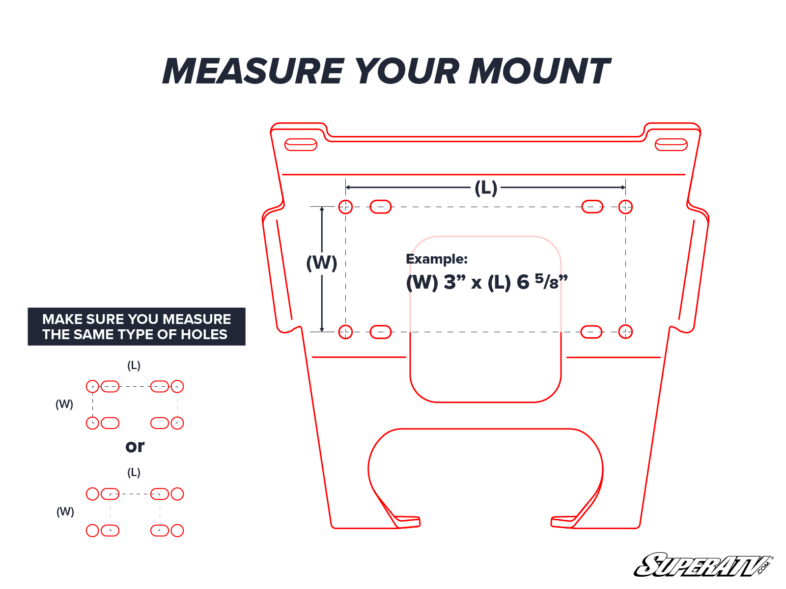 Polaris RZR XP Turbo S Winch Mount