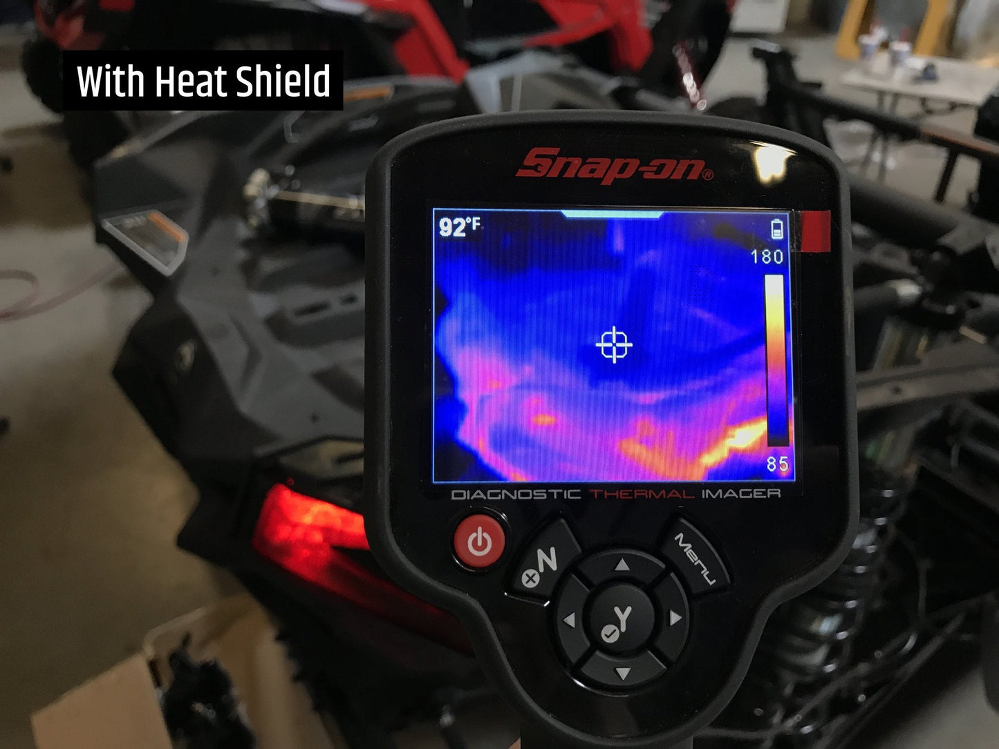 CAN AM X3 BED HEAT SHIELD